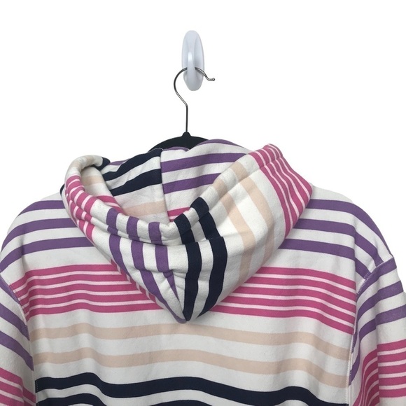 Champion UO Striped Cropped Reverse Weave Hoodie XS - Picture 5 of 12